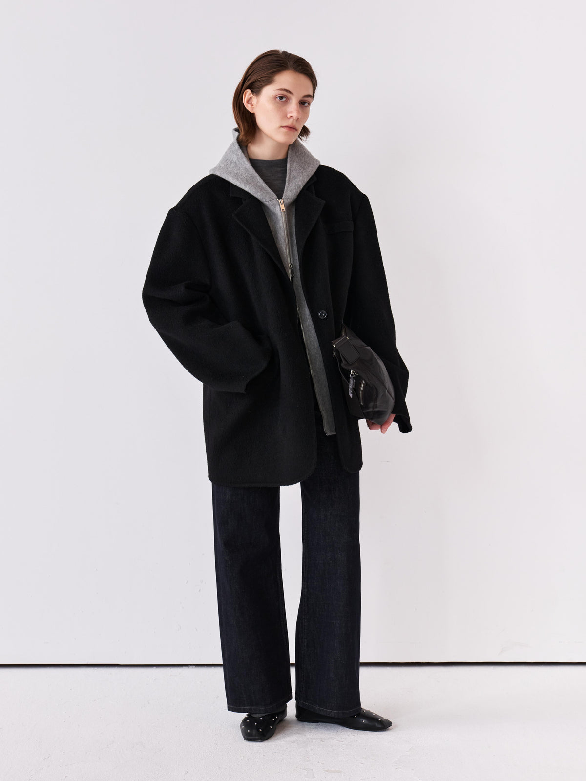 Fold Wool Blazer