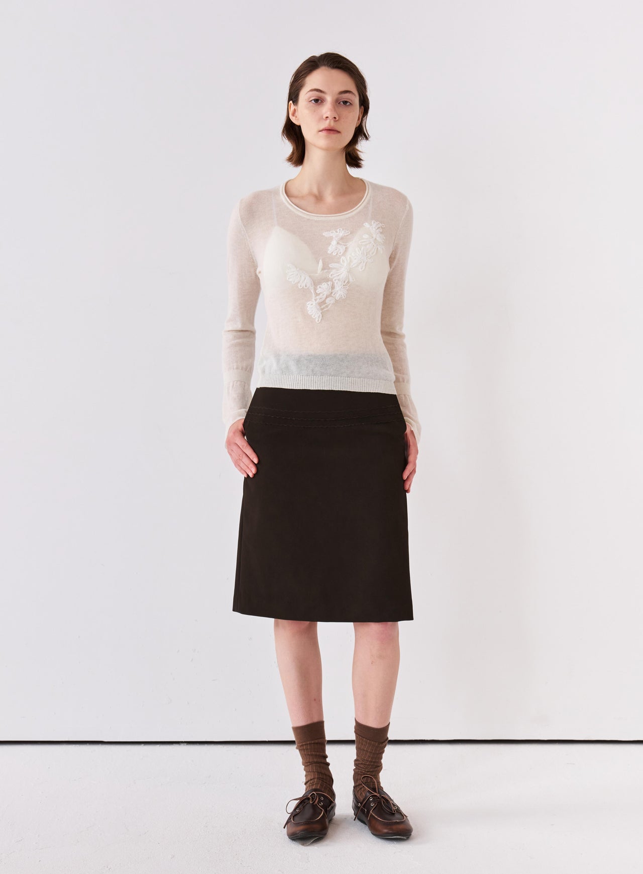 Lilt Embroidered Knit