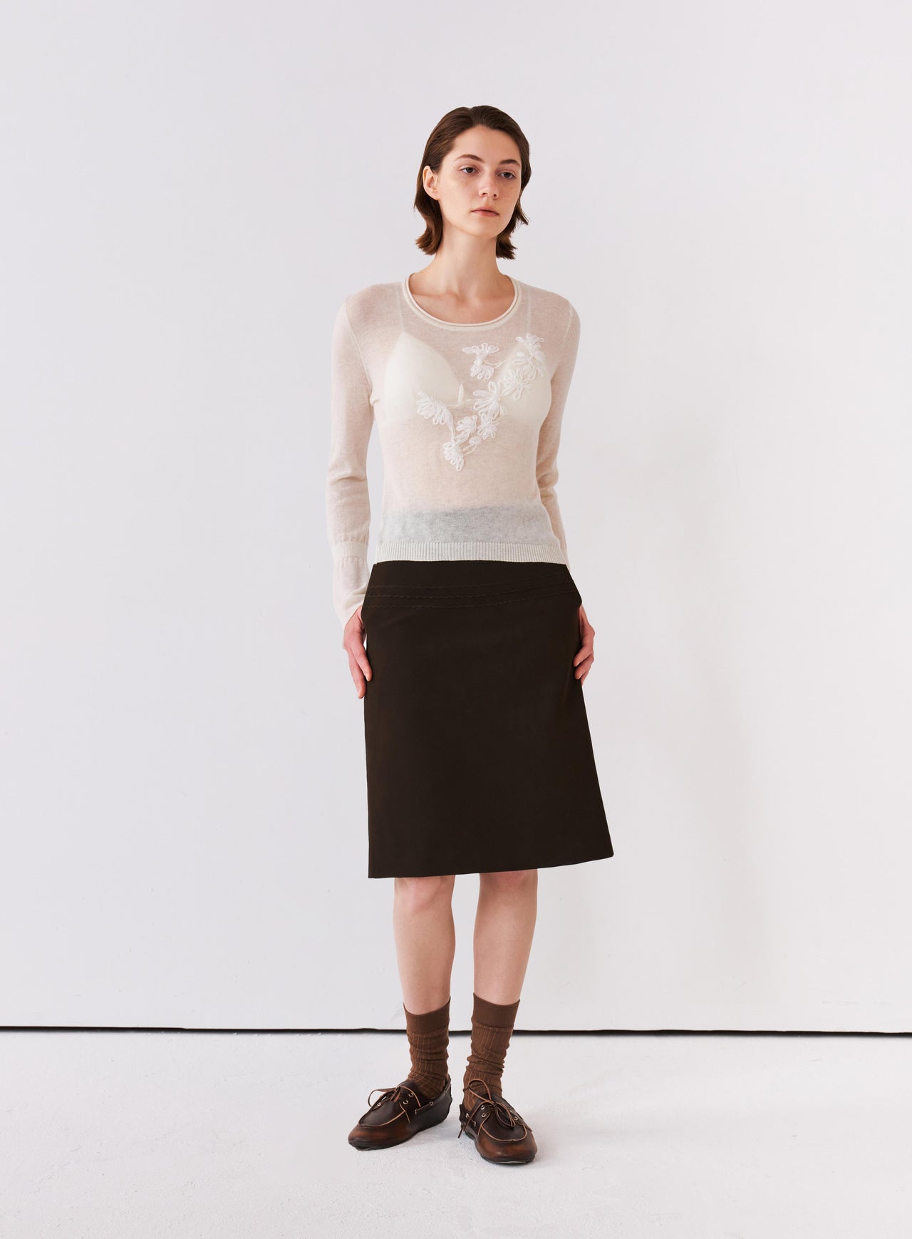 Lilt Embroidered Knit