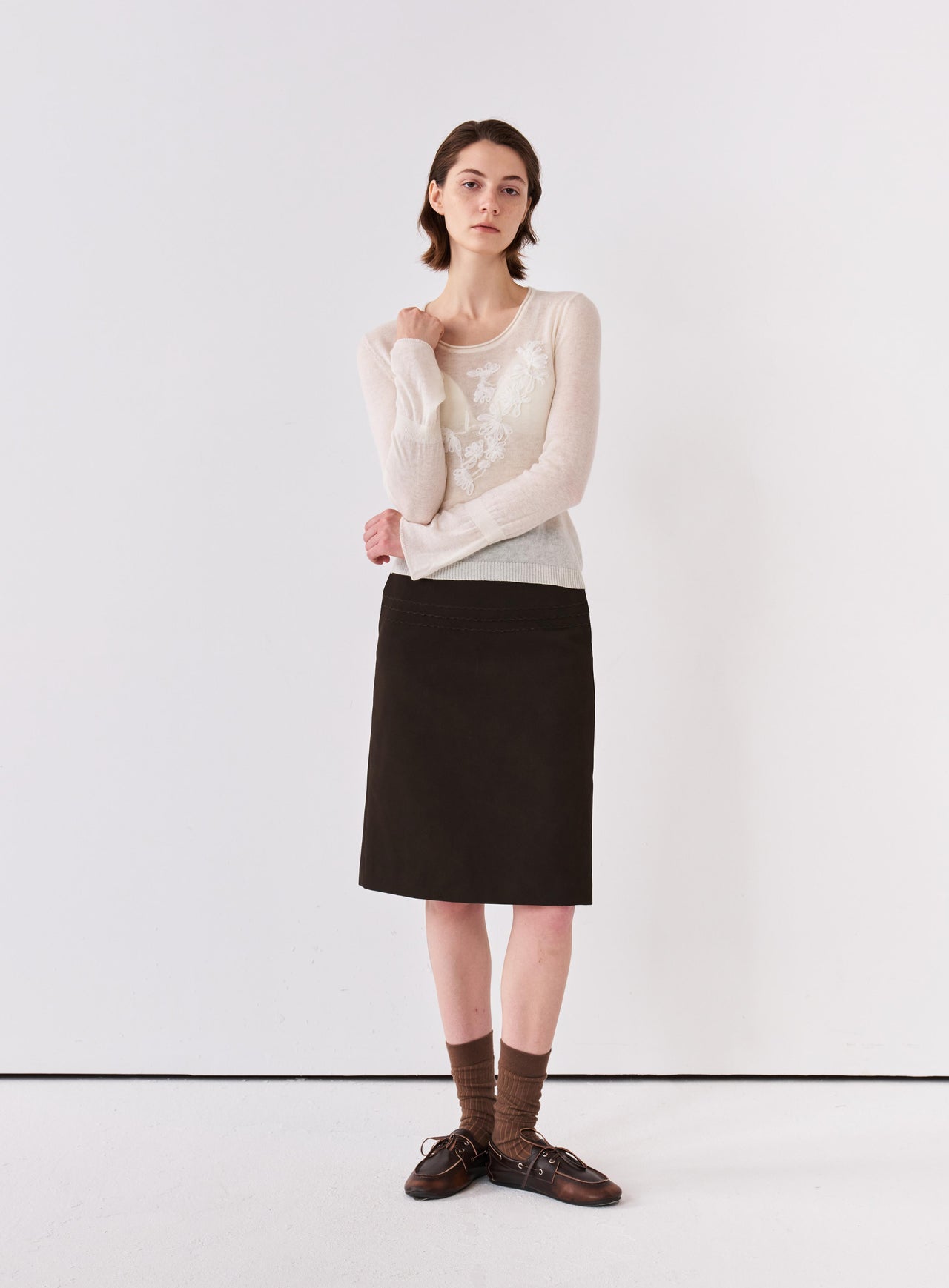 Lilt Embroidered Knit