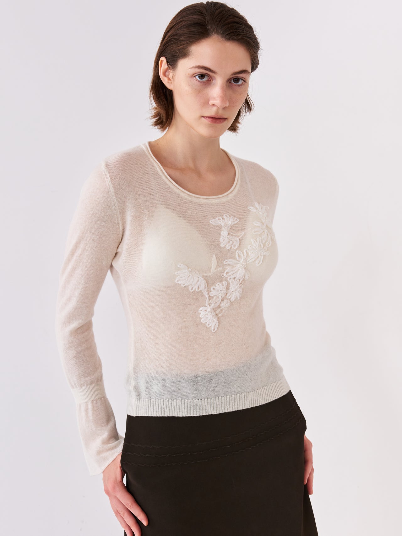 Lilt Embroidered Knit