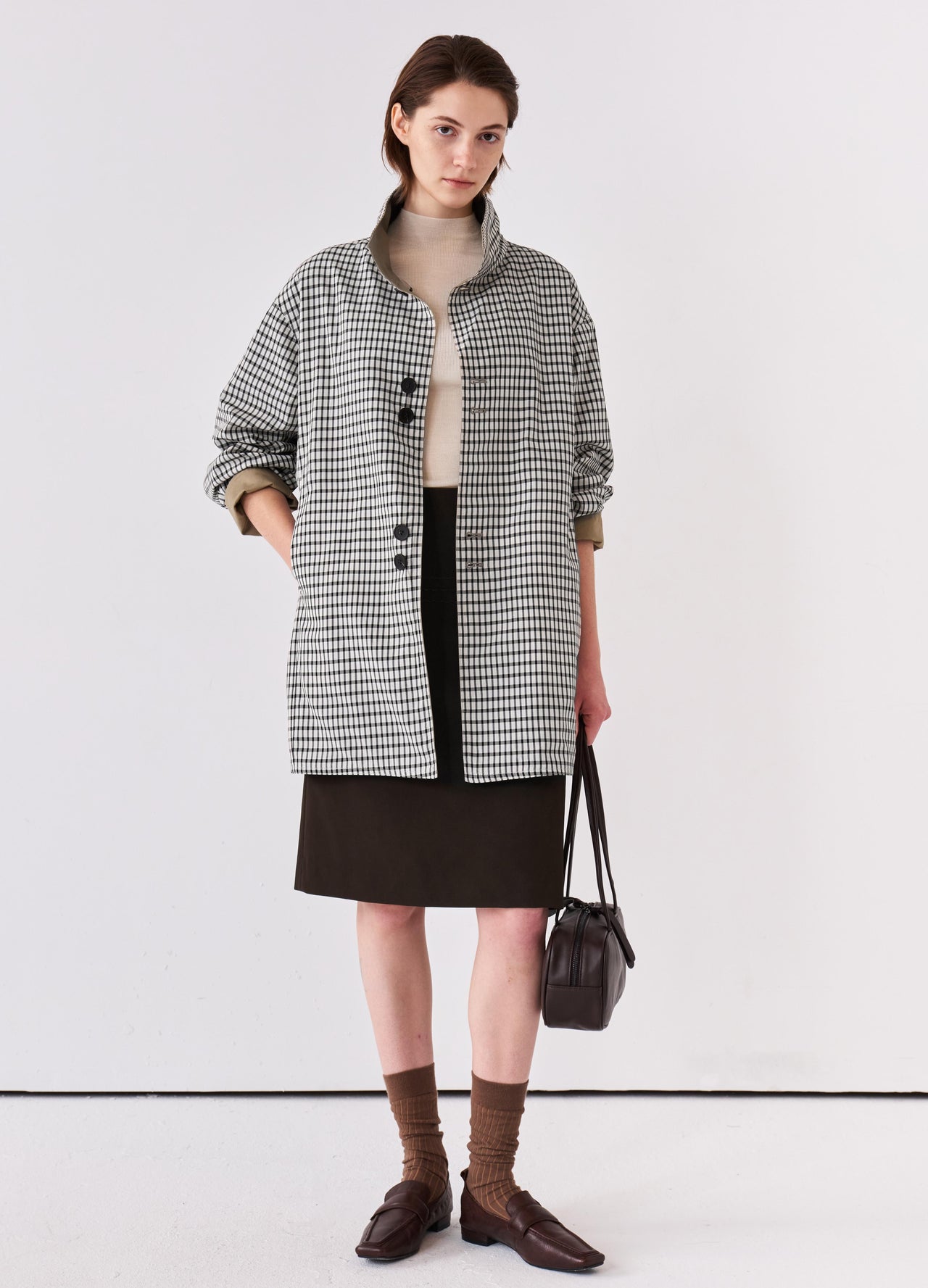 Relief Midi Skirt