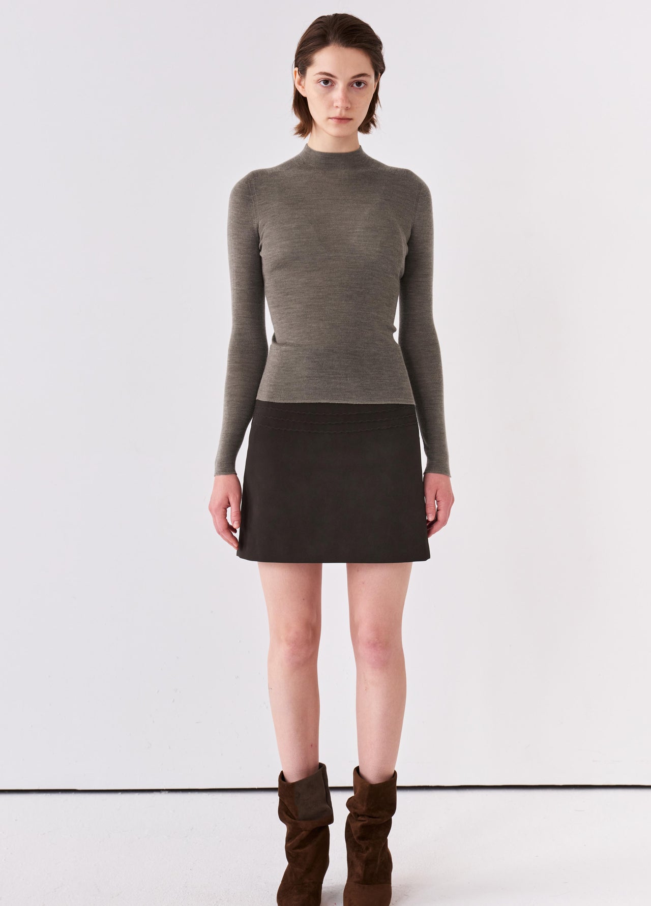 Relief A-Line Skirt