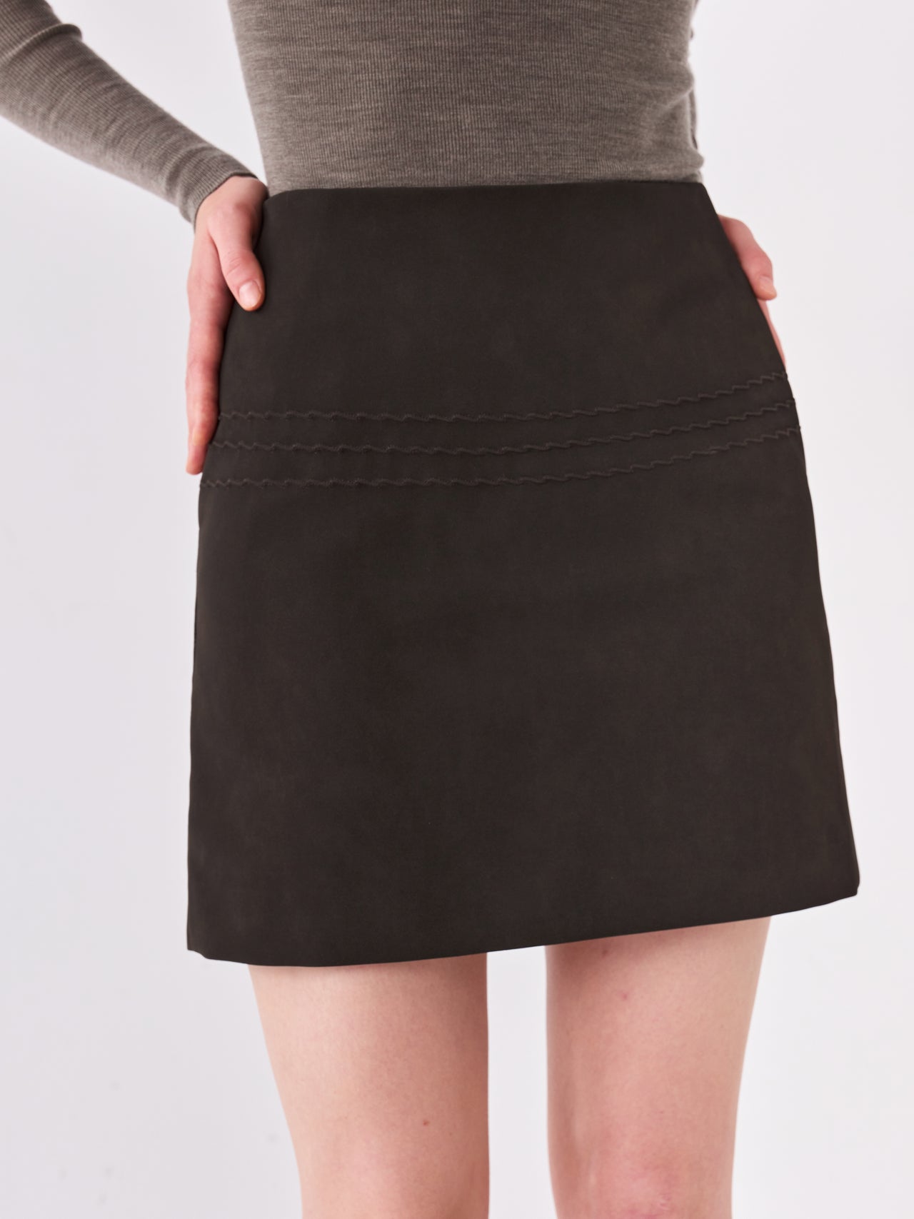 Relief A-Line Skirt