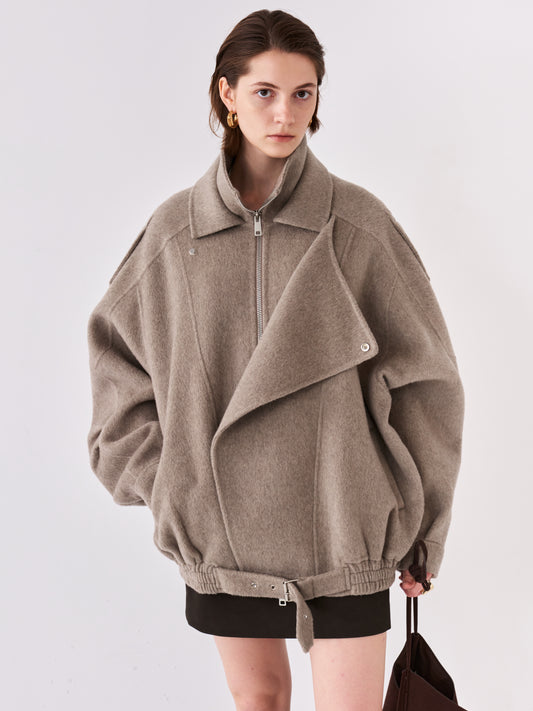 Fold Wool Jacket