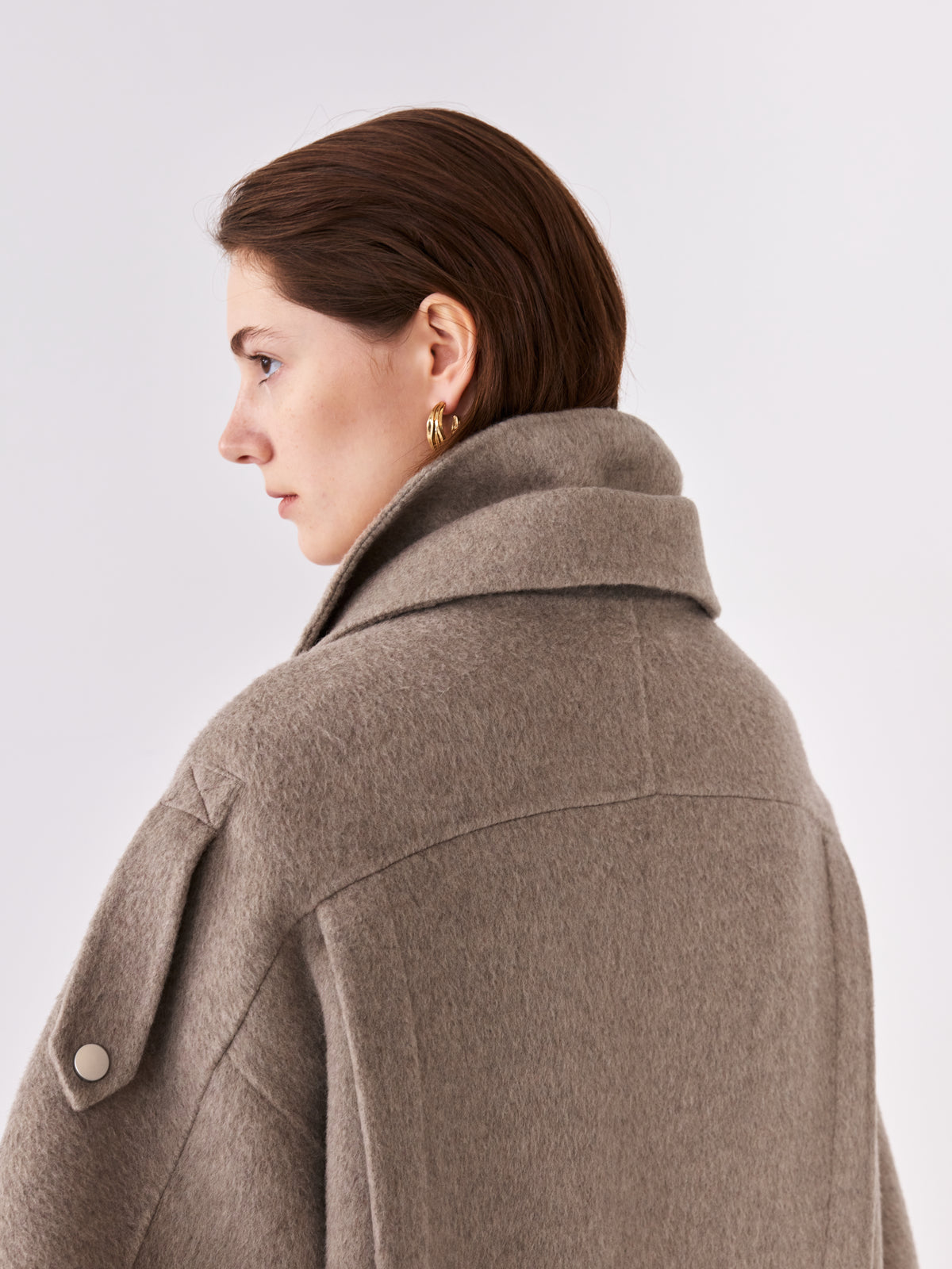 Fold Wool Jacket