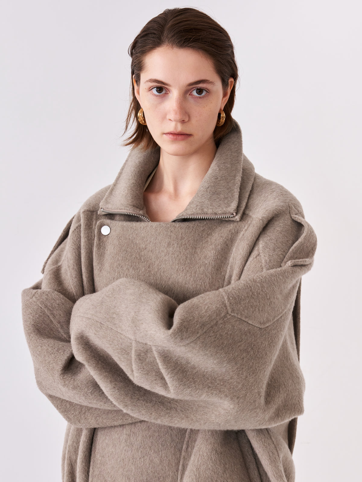 Fold Wool Jacket