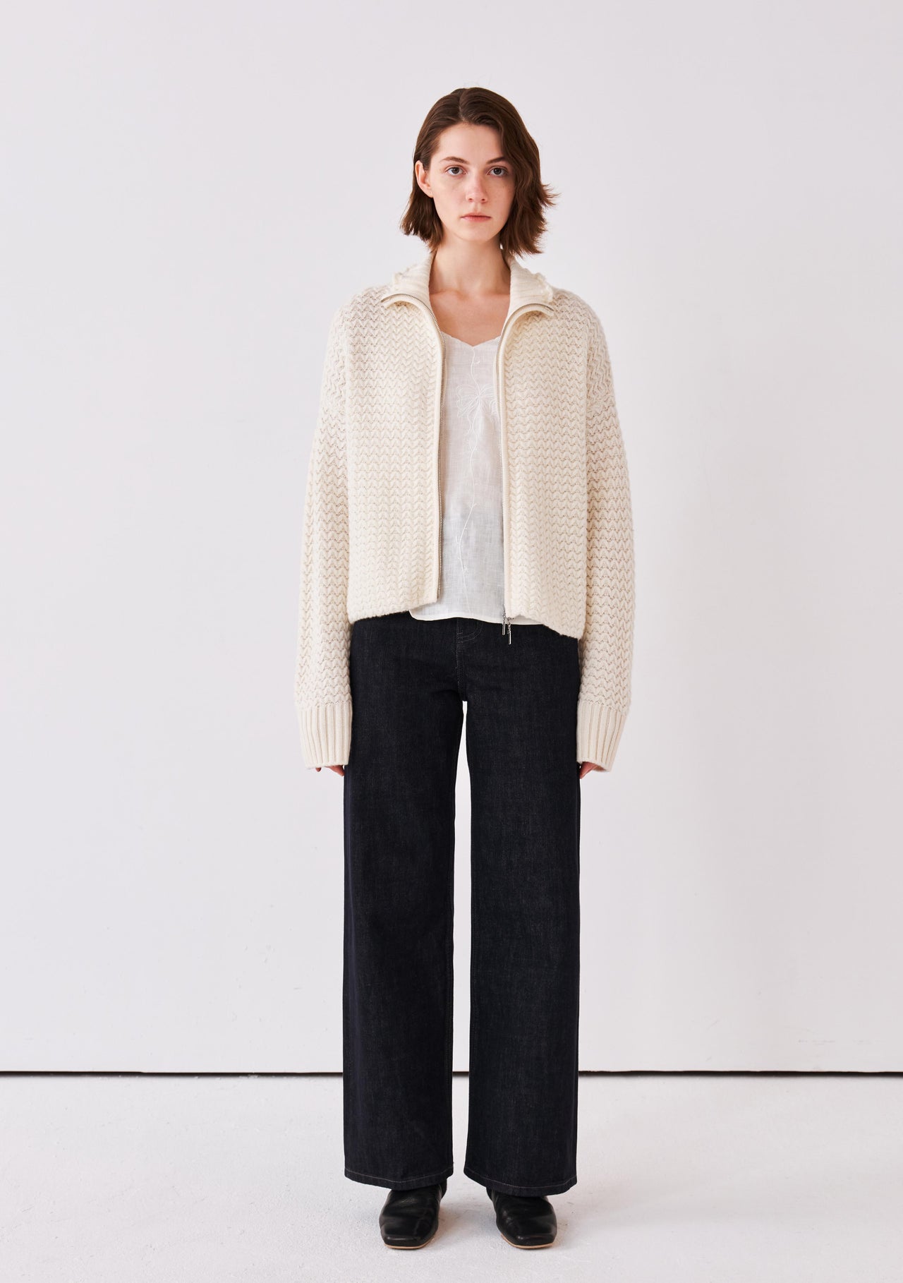 Orin Zip Cardigan