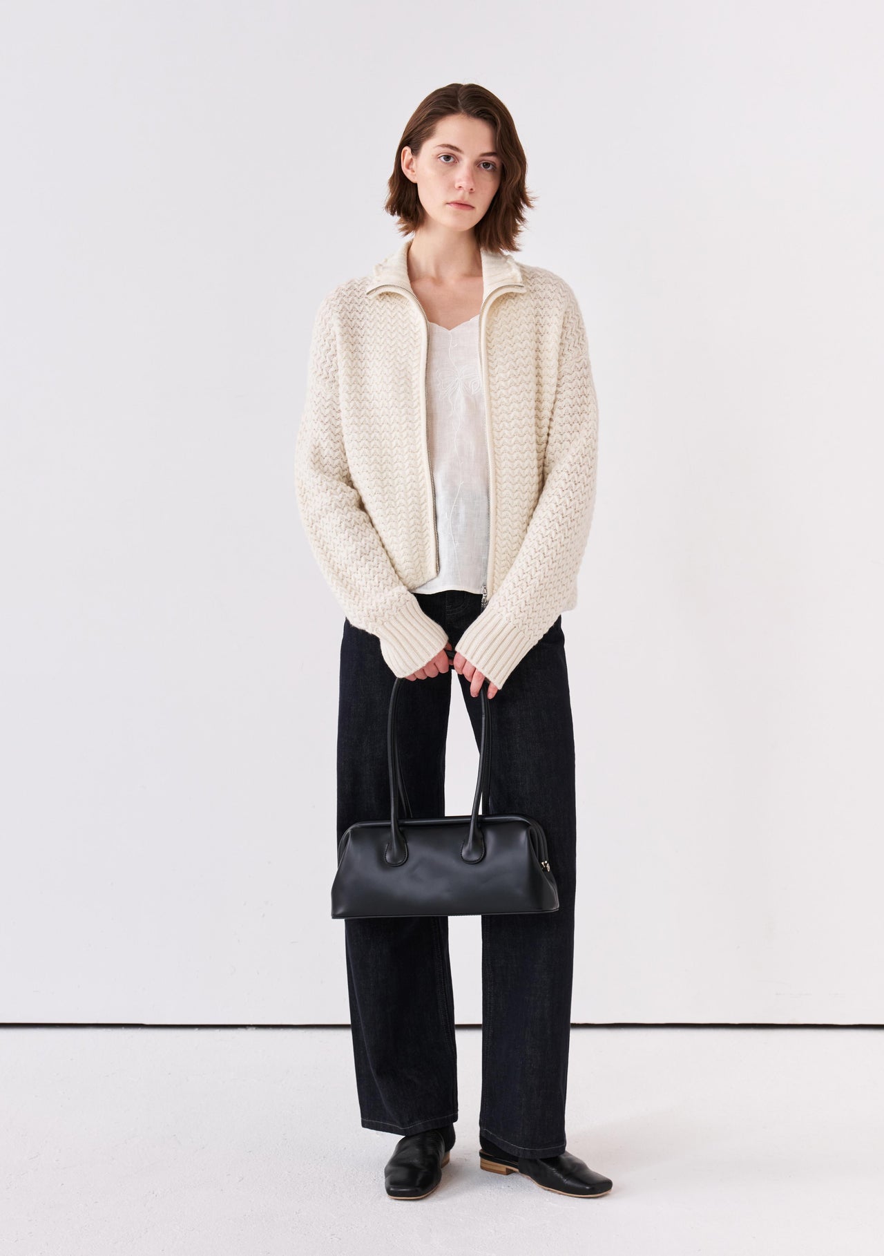 Orin Zip Cardigan