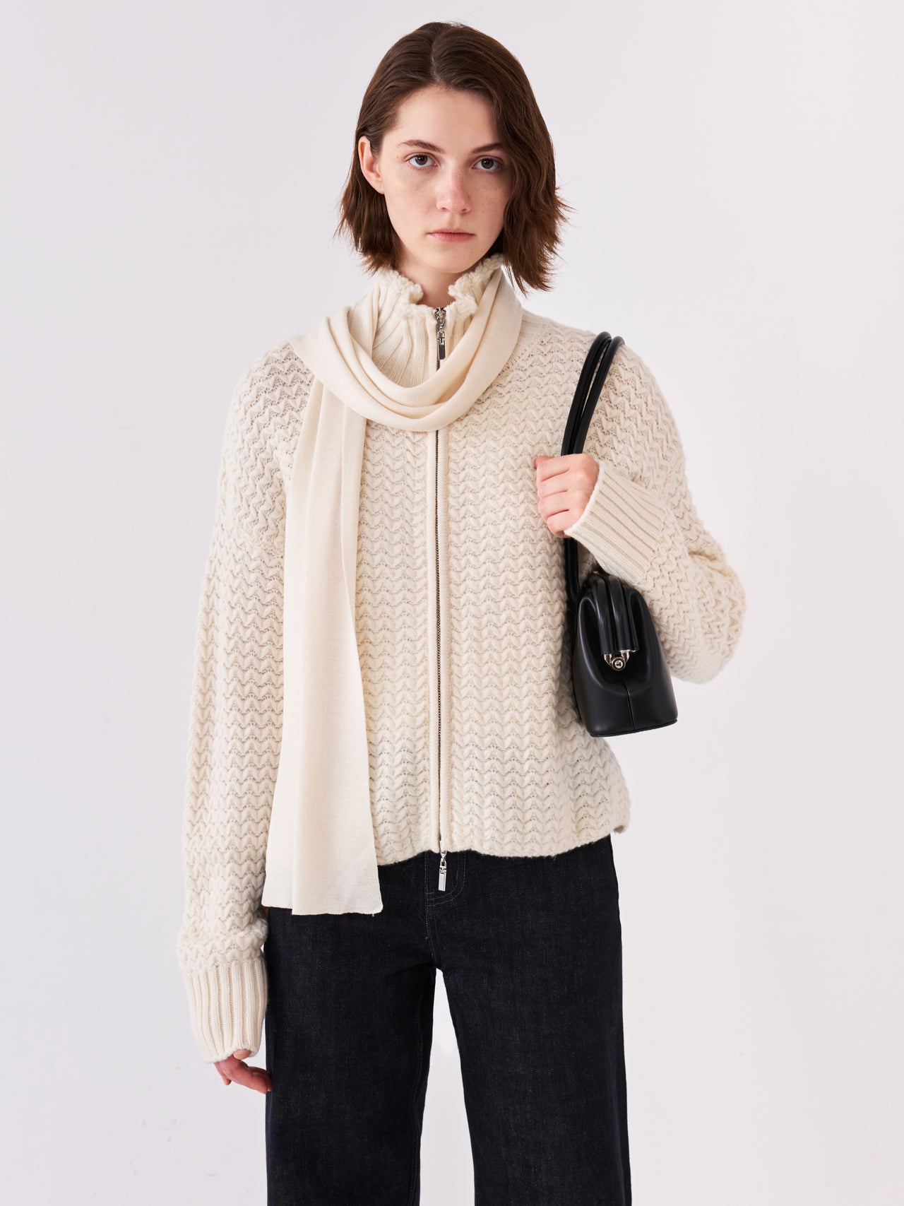 Orin Zip Cardigan