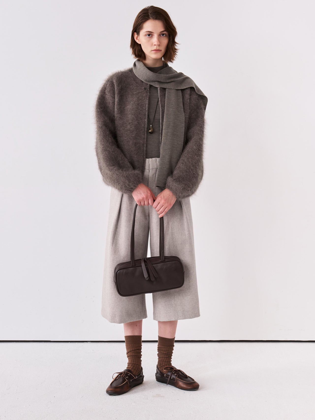Plush Collar Jacket