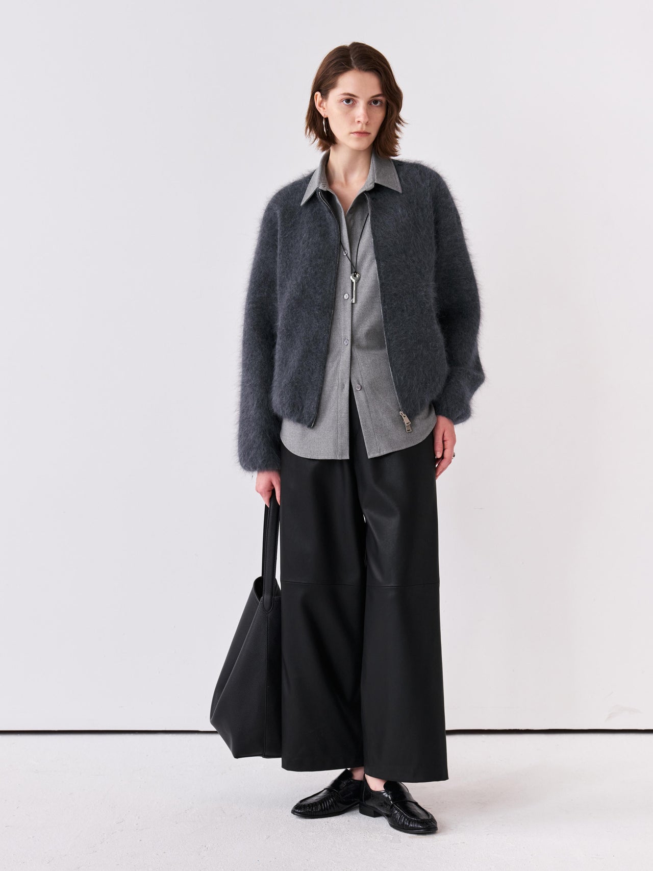 Plush Collar Jacket