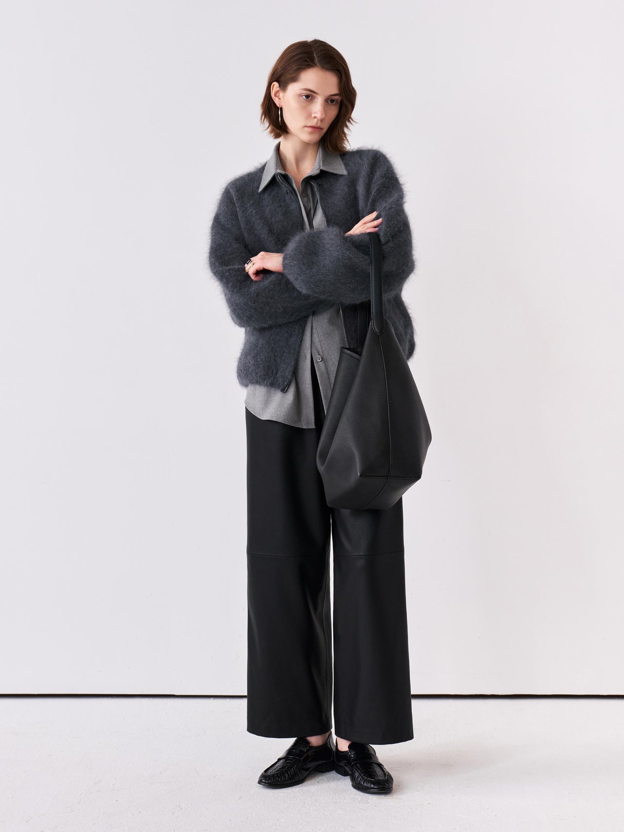 Plush Collar Jacket