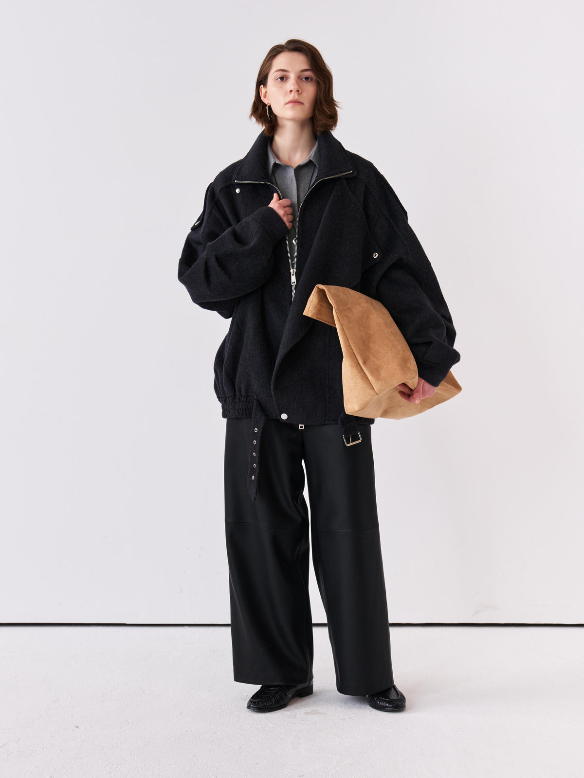 Fold Wool Jacket