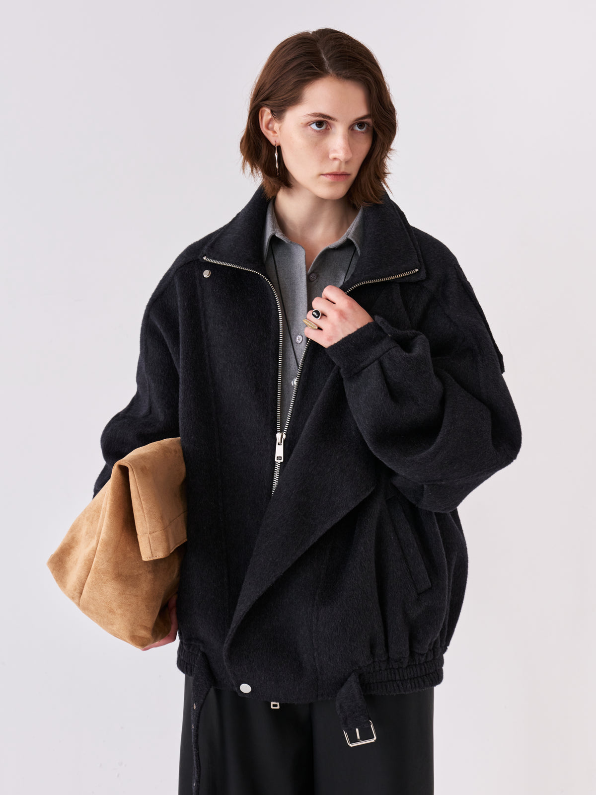 Fold Wool Jacket