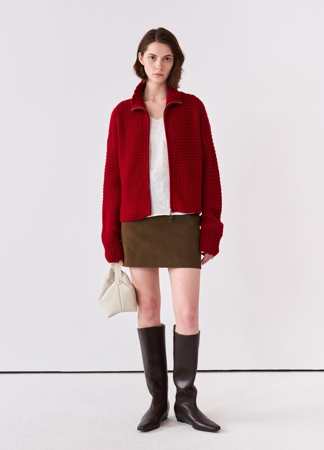 Relief A-Line Skirt