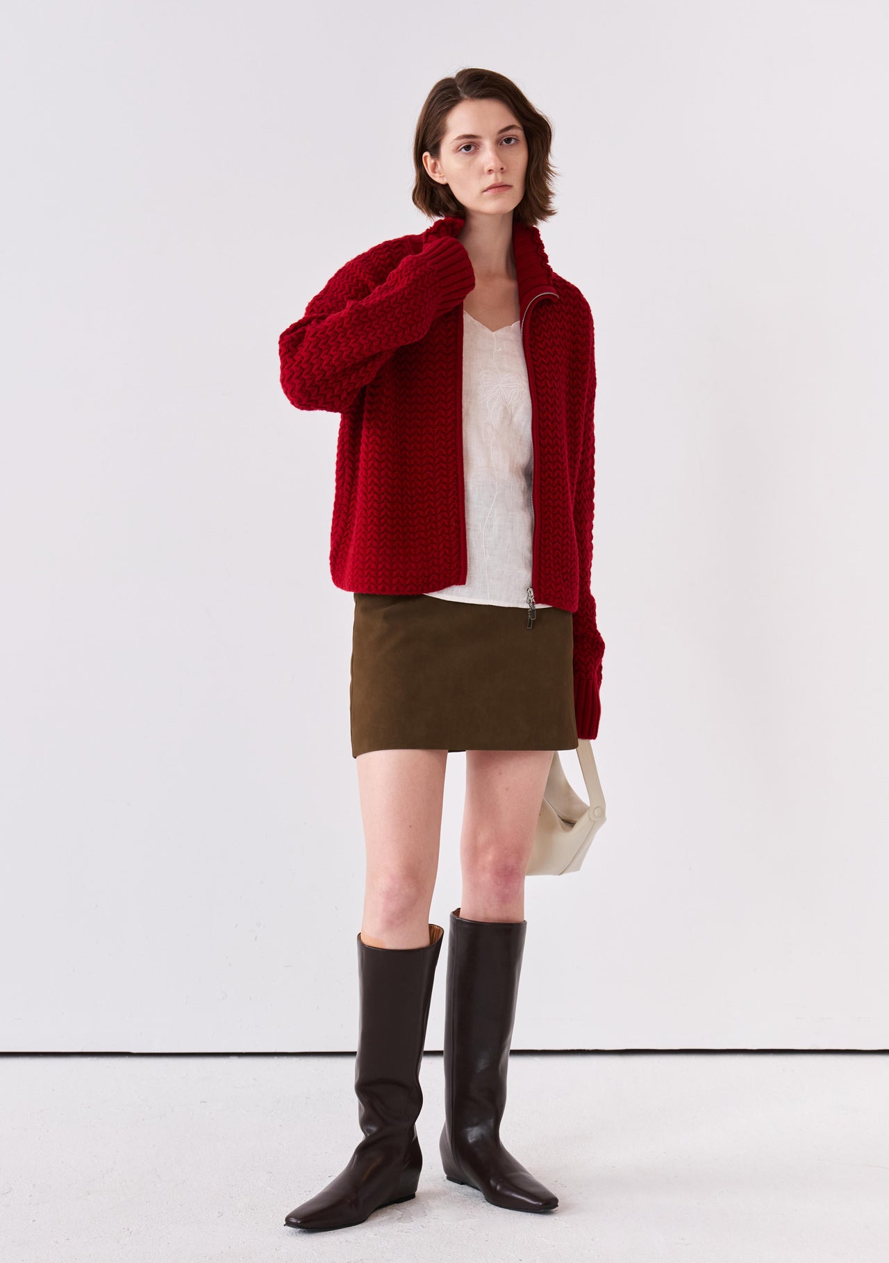 Orin Zip Cardigan