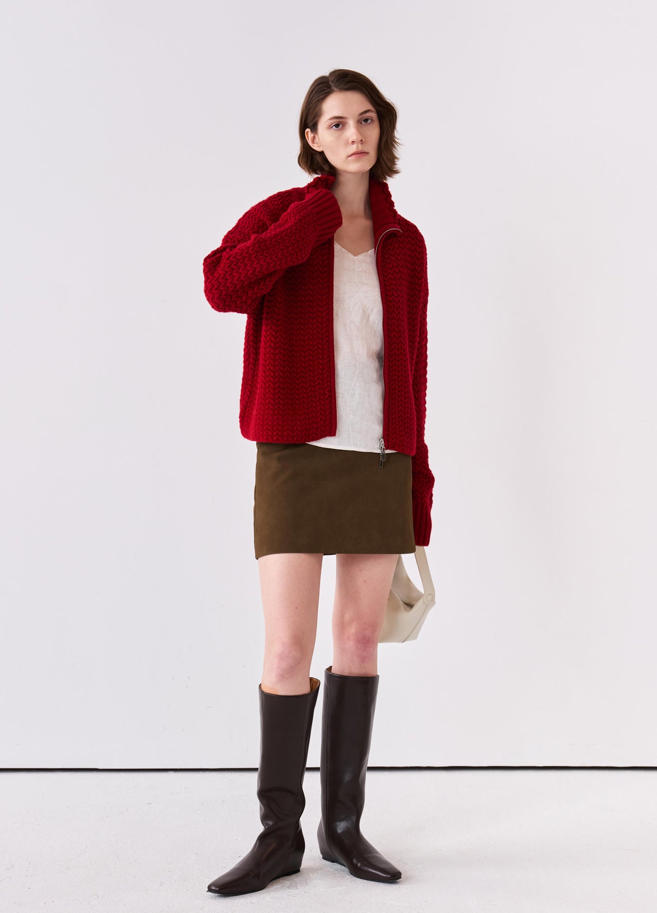 Relief A-Line Skirt