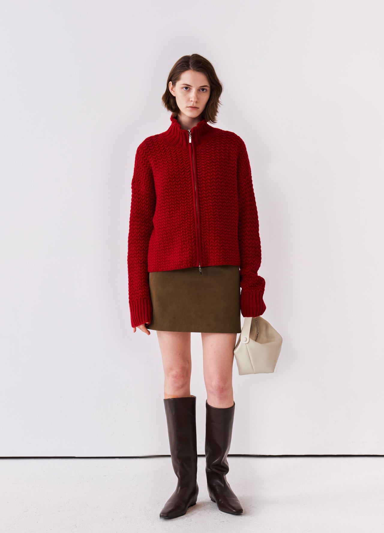 Relief A-Line Skirt