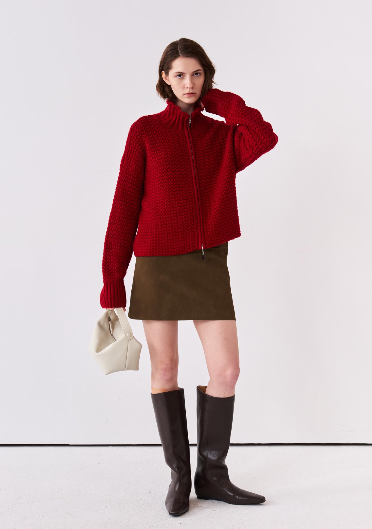 Orin Zip Cardigan