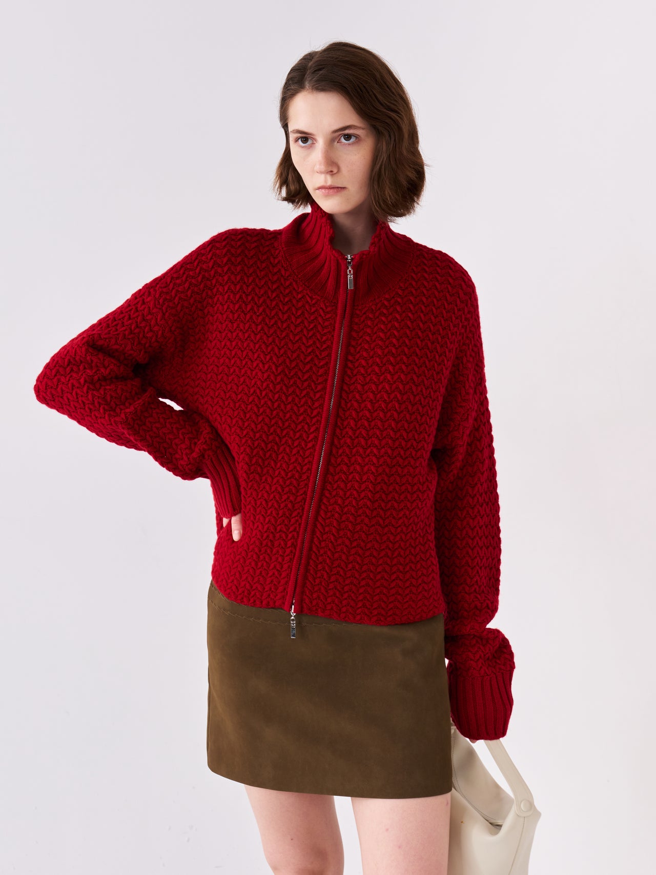 Relief A-Line Skirt
