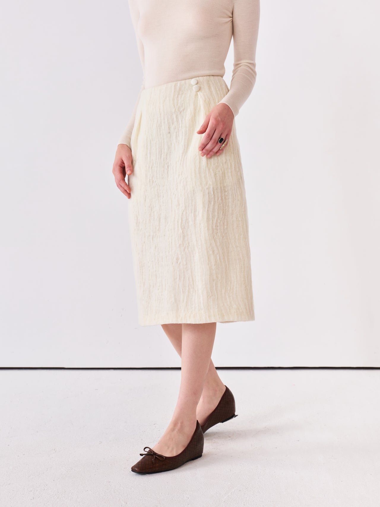 Atelier Pleat Skirt