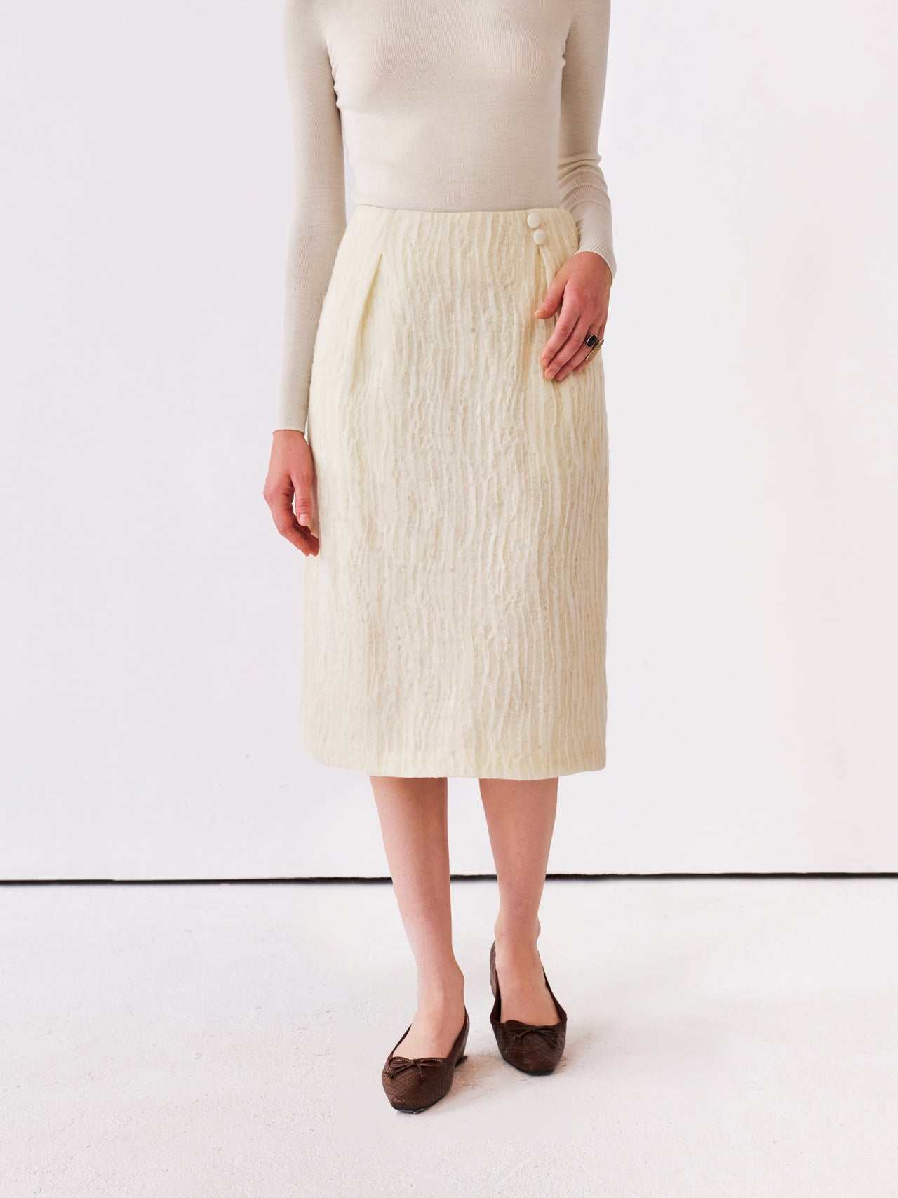 Atelier Pleat Skirt