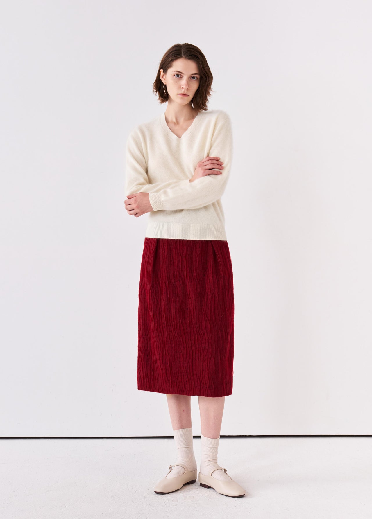 Atelier Pleat Skirt