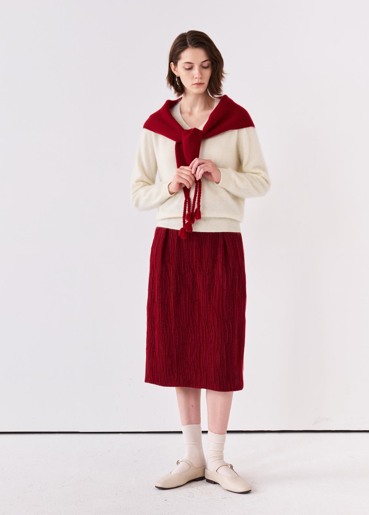 Atelier Pleat Skirt