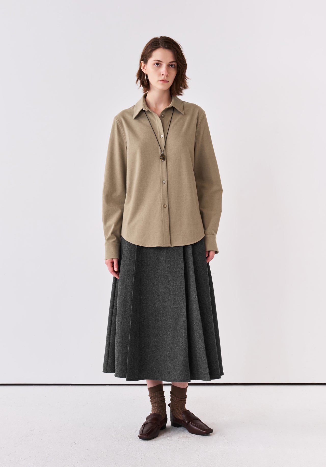 Serein Drape Shirt