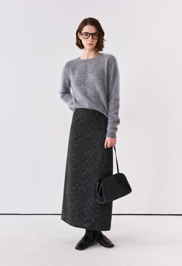 Marl Maxi Skirt