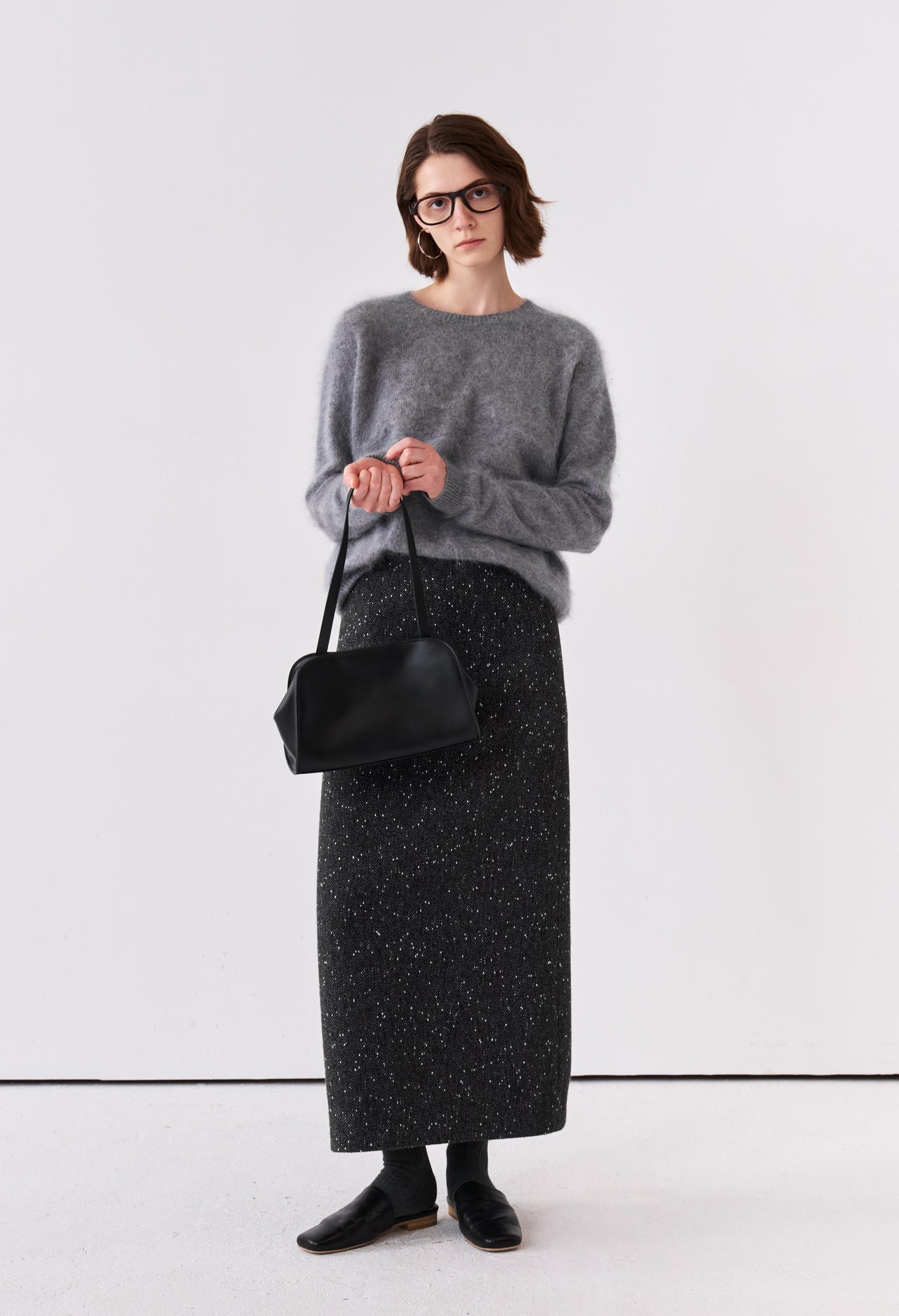 Marl Maxi Skirt
