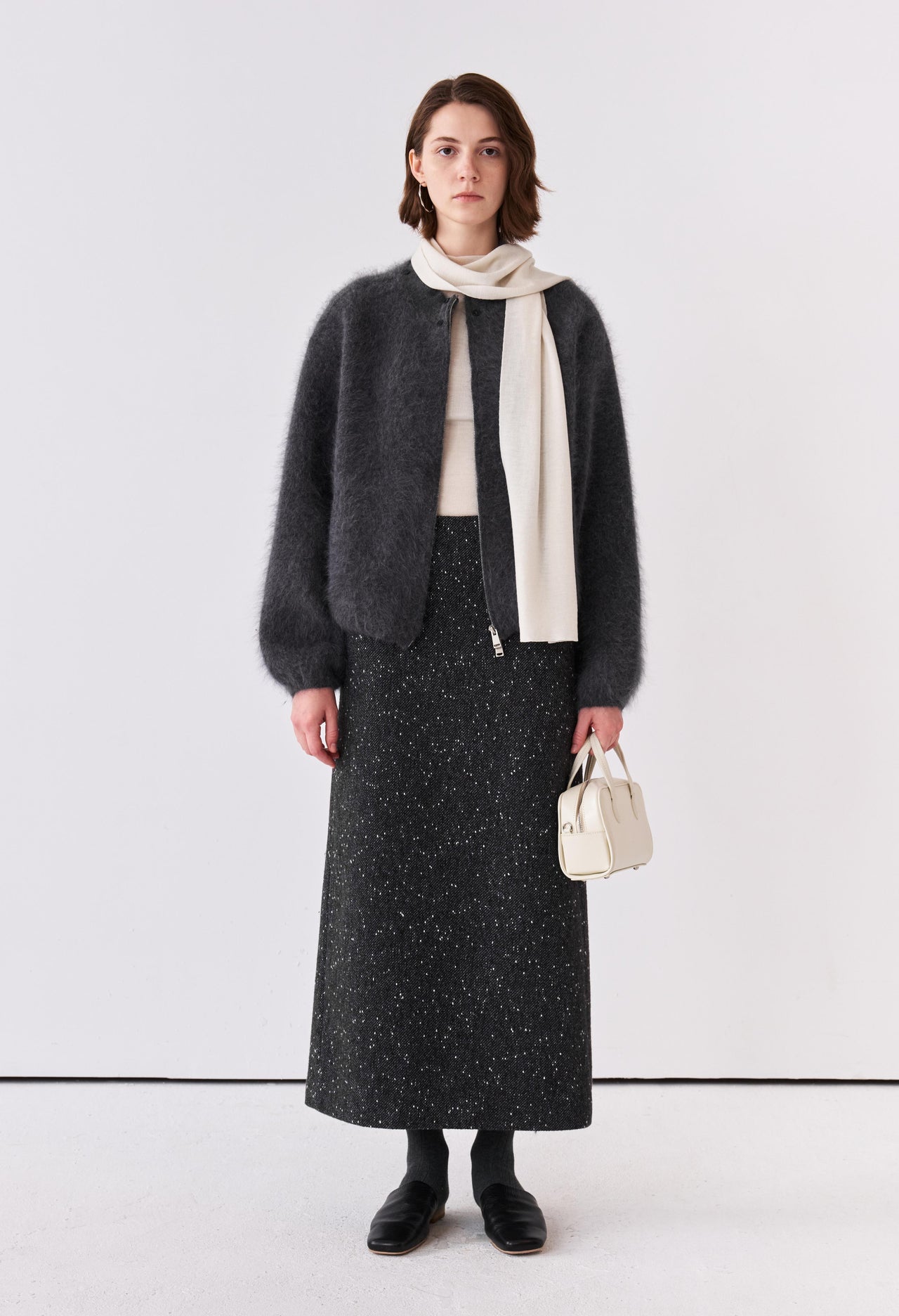 Marl Maxi Skirt