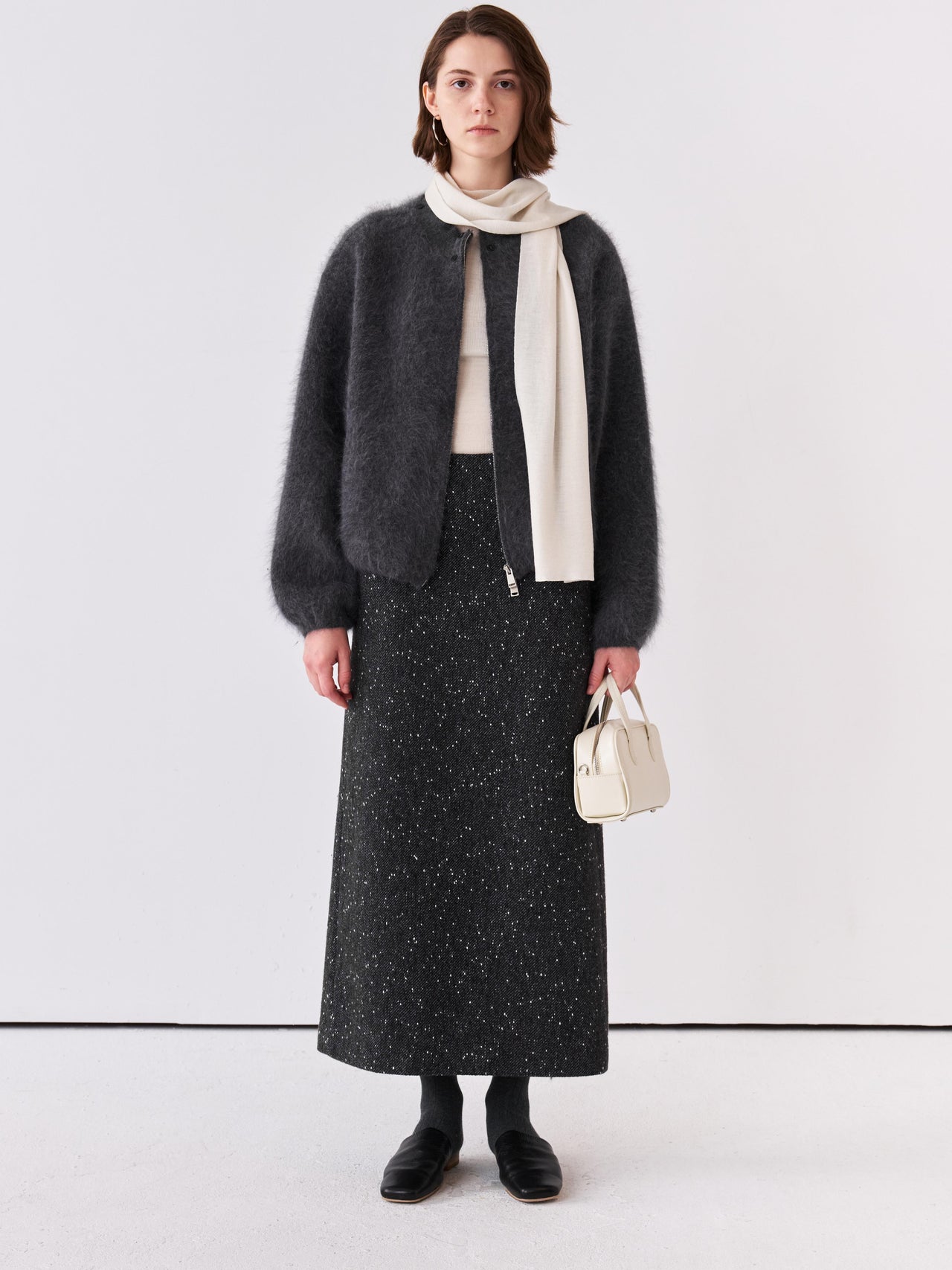 Plush Collar Jacket