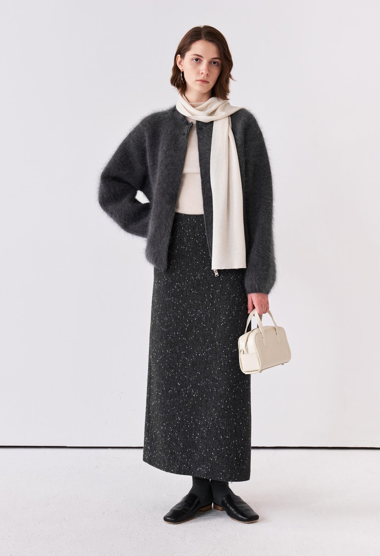 Marl Maxi Skirt