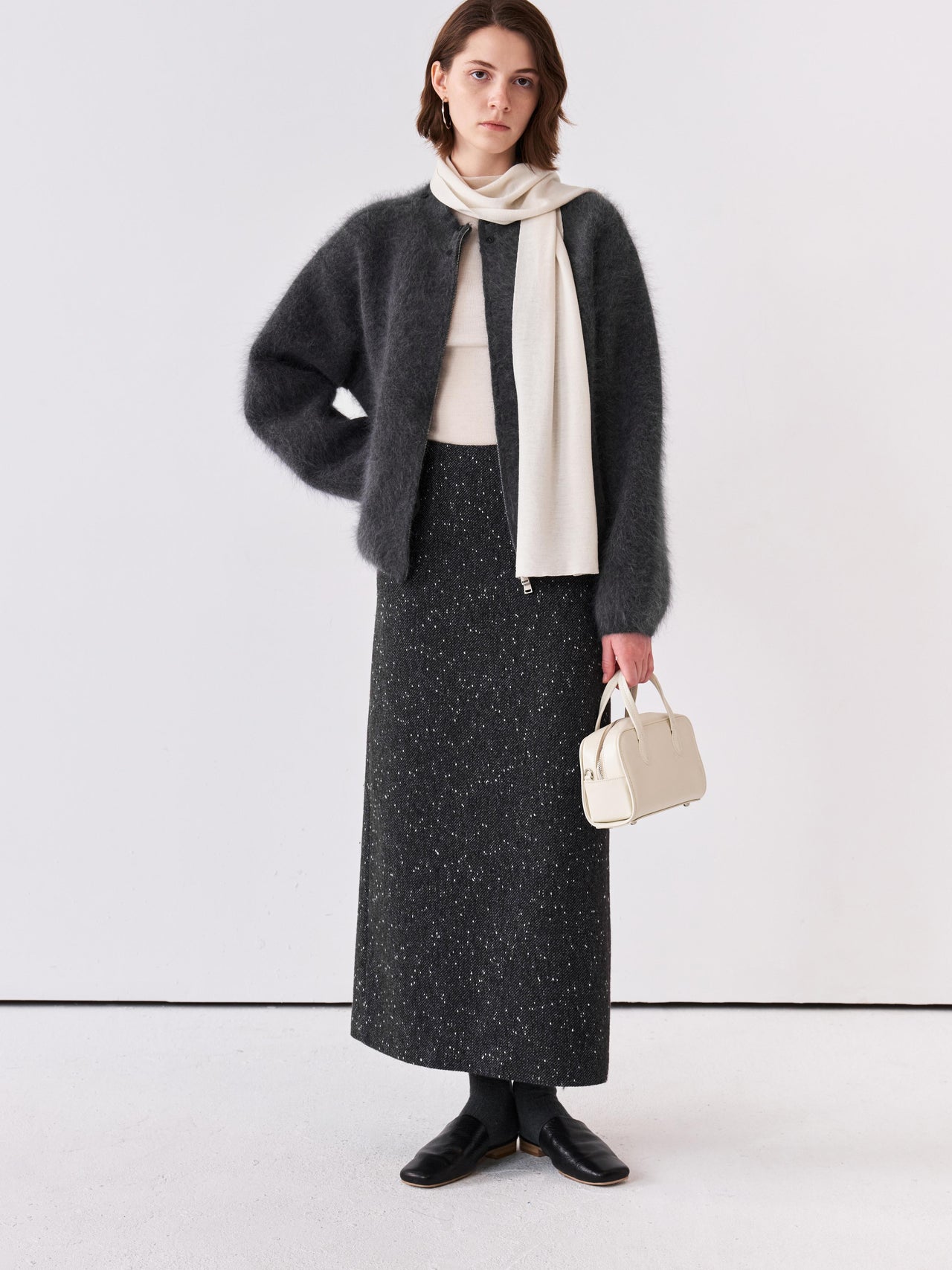 Plush Collar Jacket