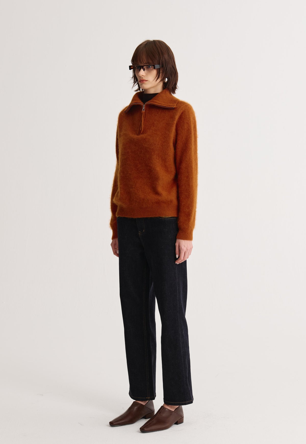 Aveline Half-Zip Knit
