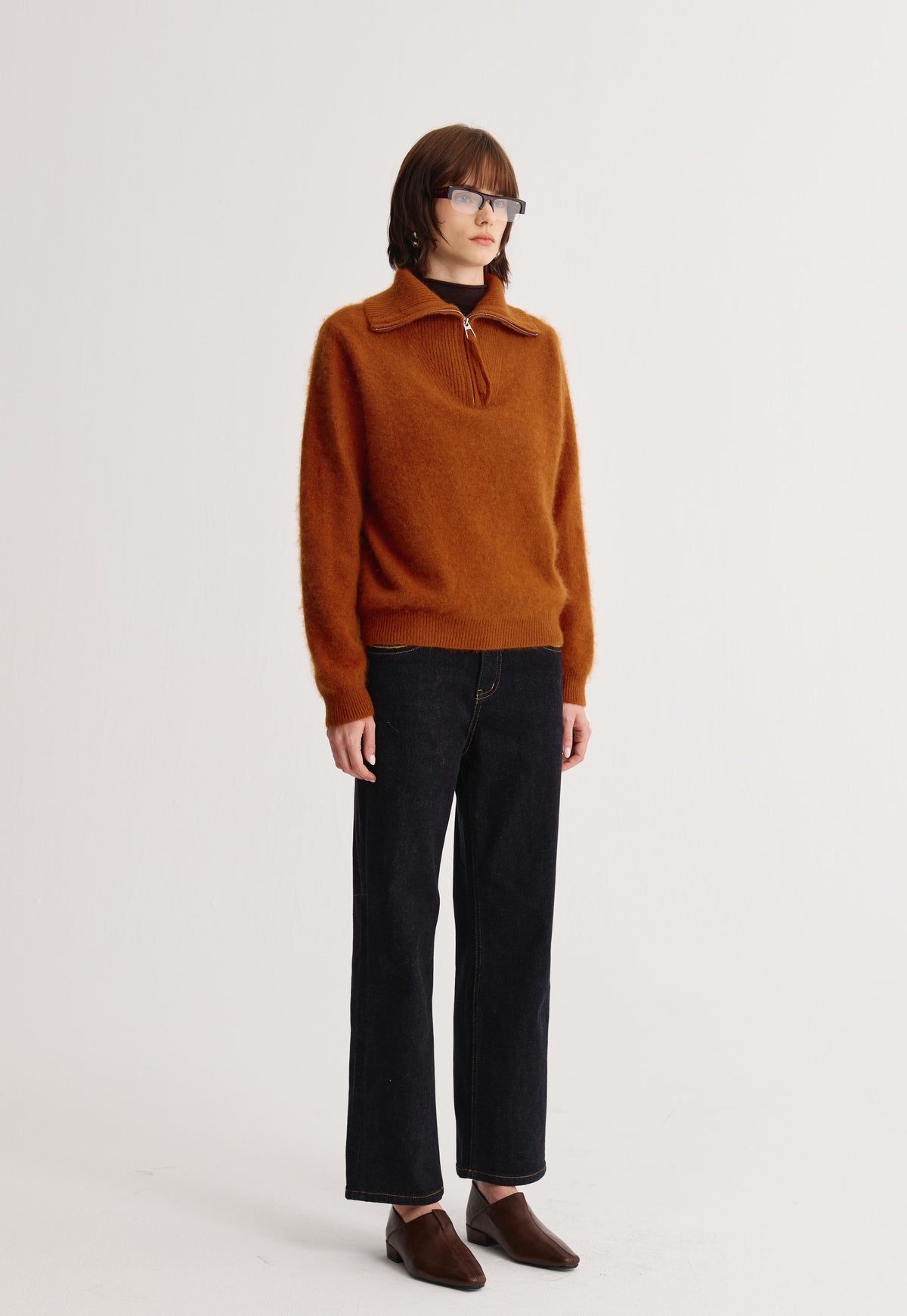 Aveline Half-Zip Knit
