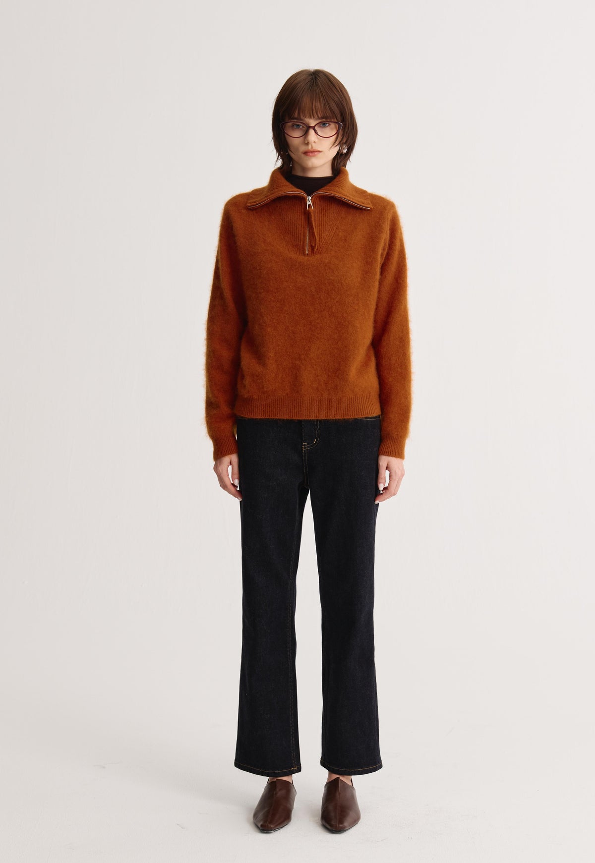 Aveline Half-Zip Knit