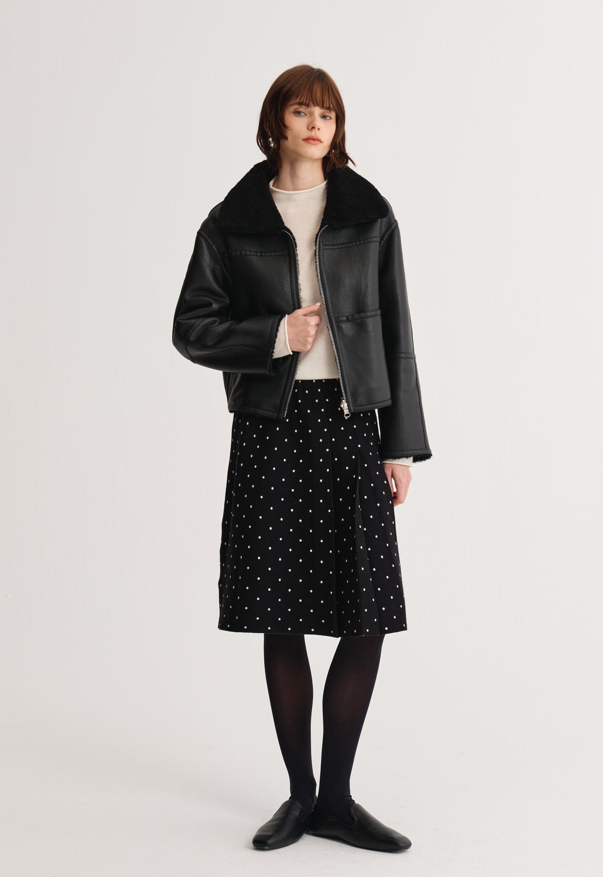 Nuelle Pleated Skirt
