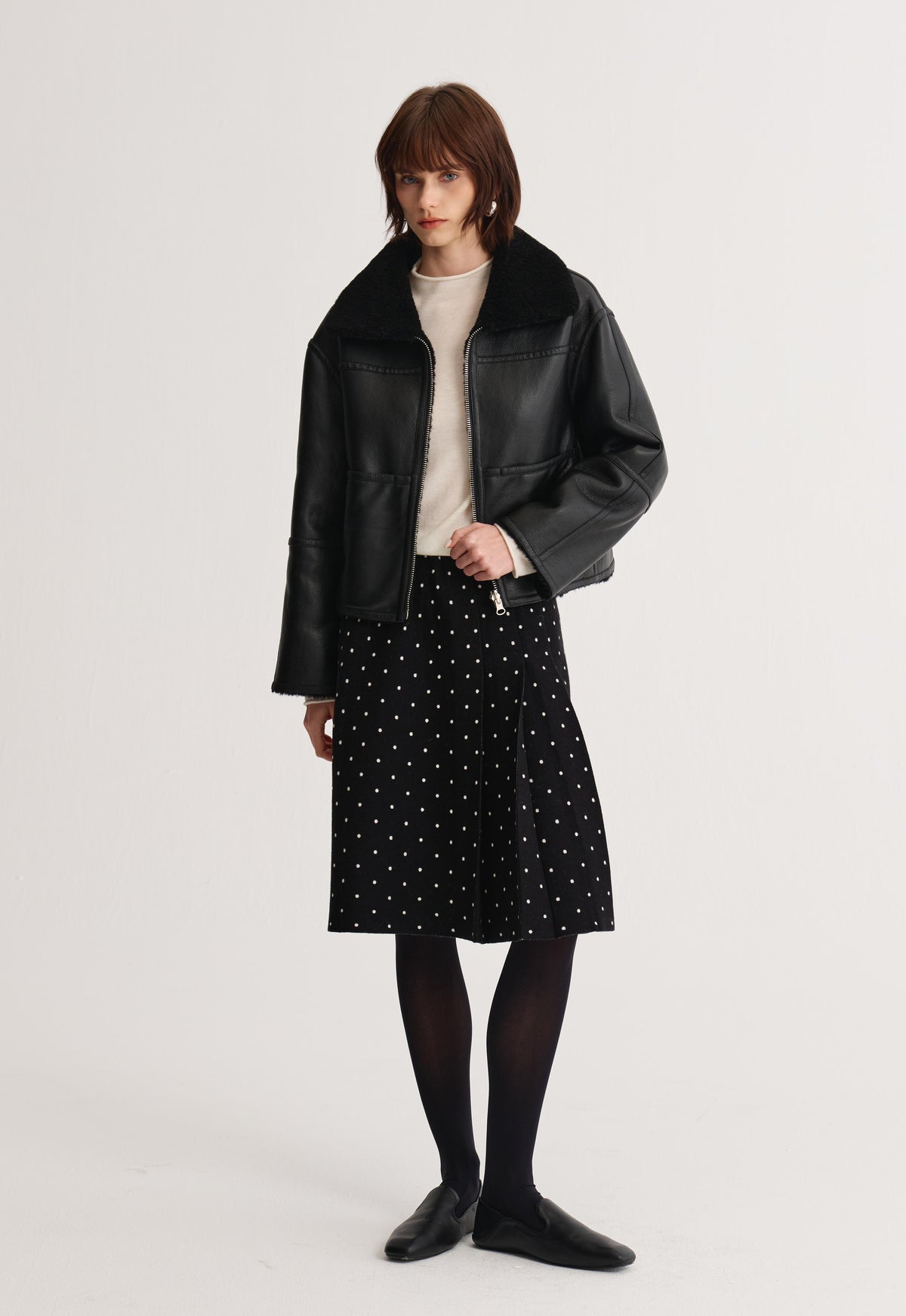 Nuelle Pleated Skirt