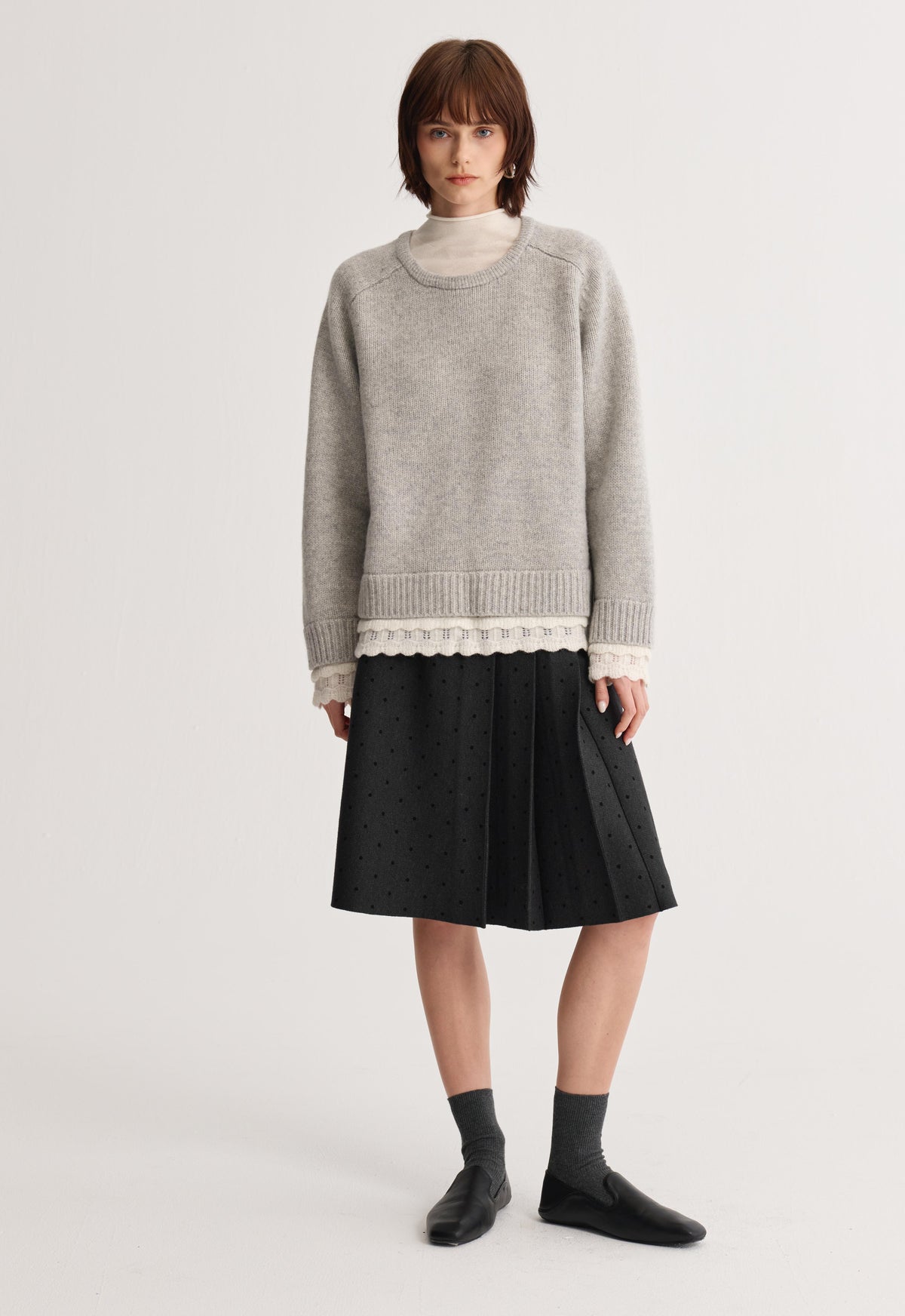 Nuelle Pleated Skirt
