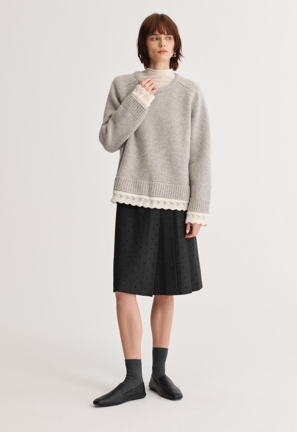 Nuelle Pleated Skirt