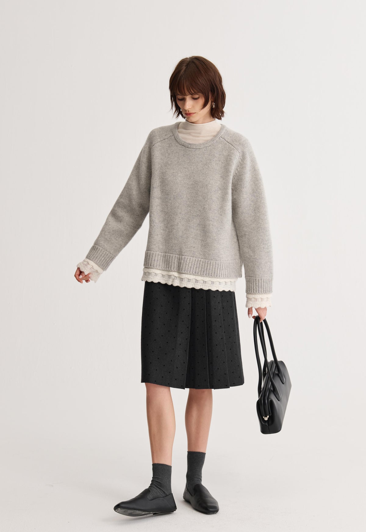 Nuelle Pleated Skirt
