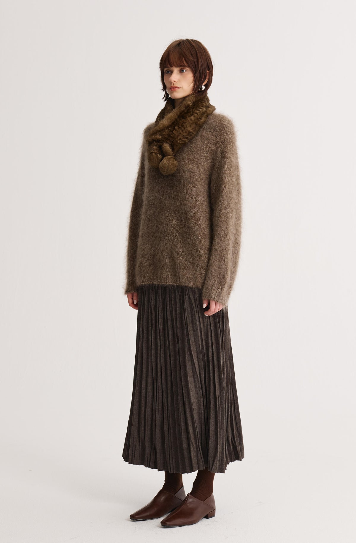 Avel Pleated Skirt