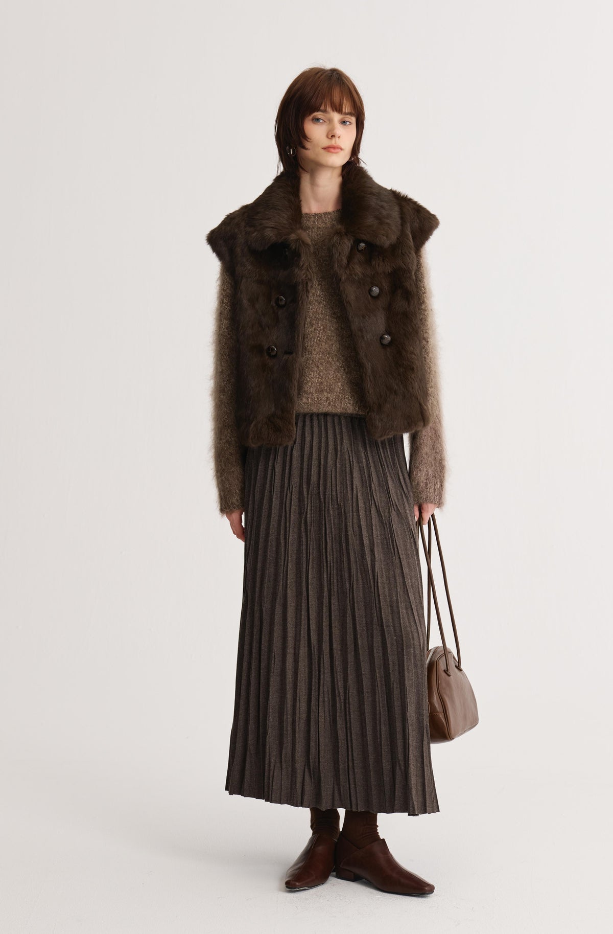 Avel Pleated Skirt