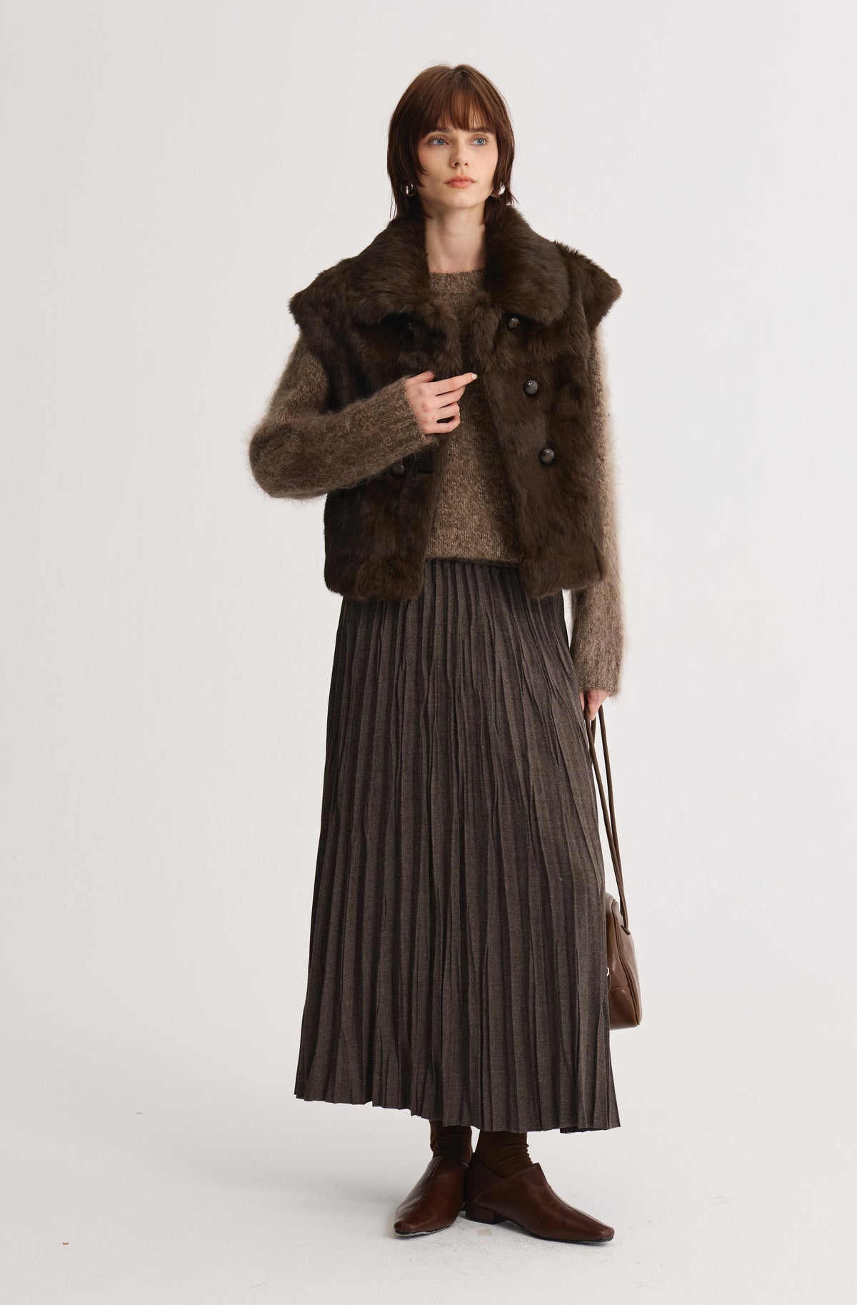 Avel Pleated Skirt