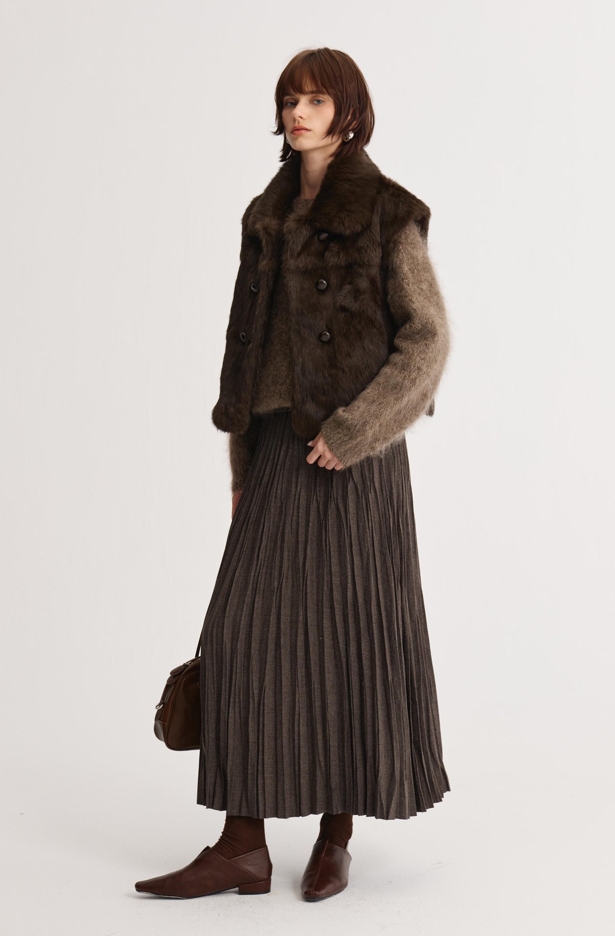 Avel Pleated Skirt