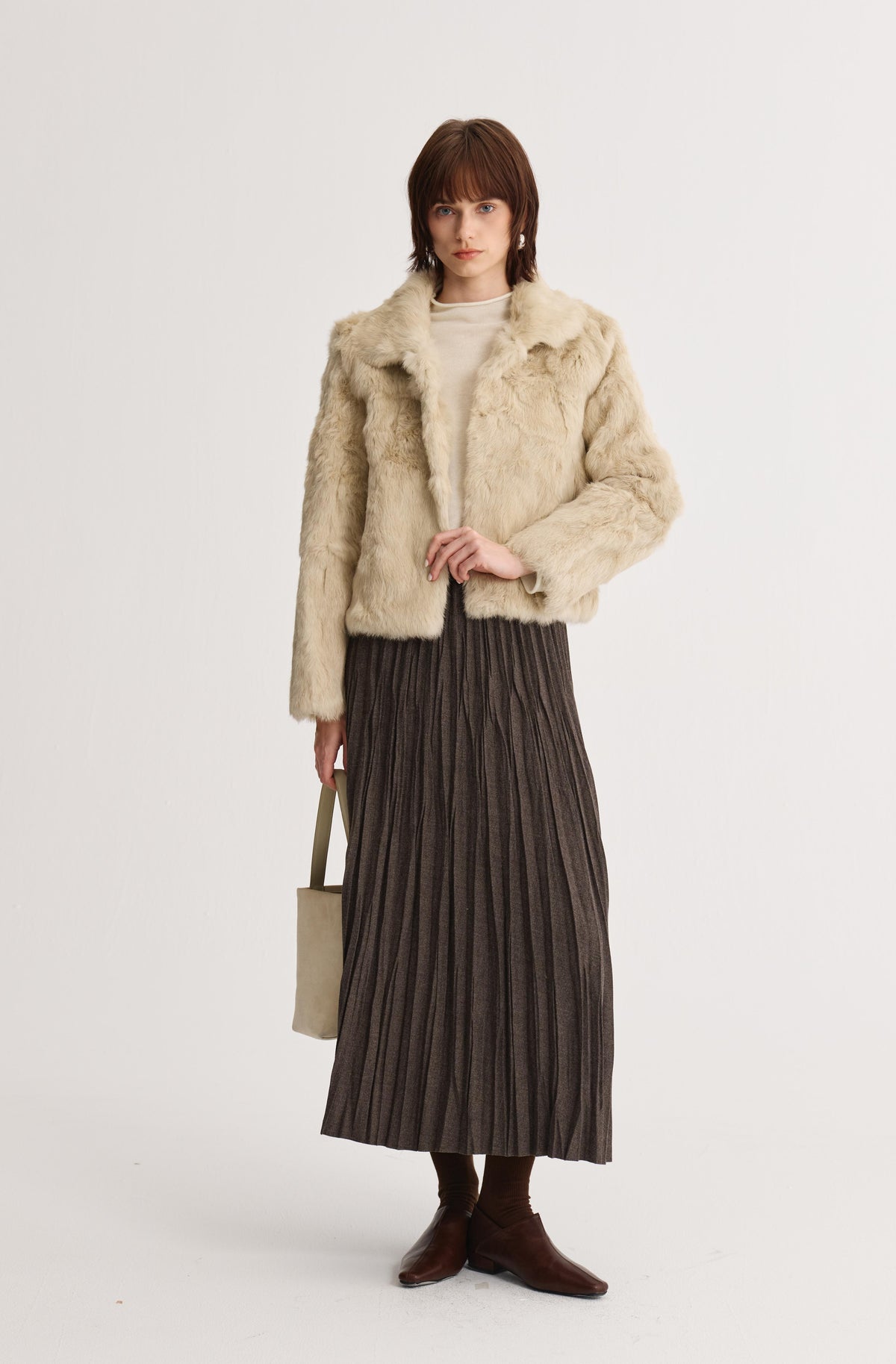 Avel Pleated Skirt