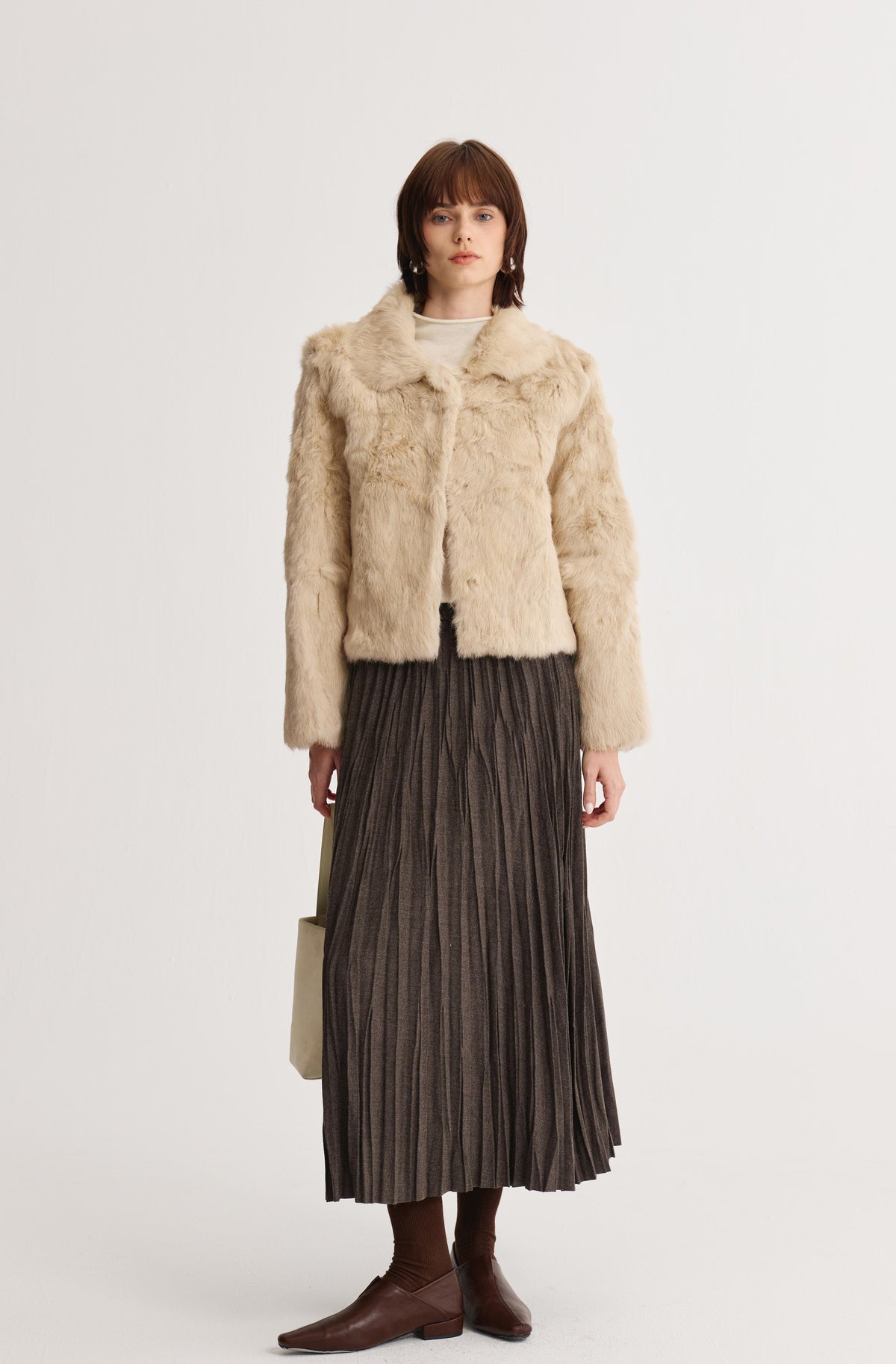 Avel Pleated Skirt